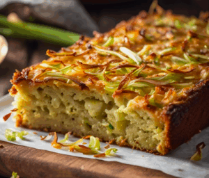 Cake aux poireaux