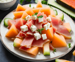 Salade melon et prosciutto