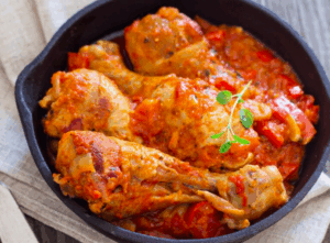 Poulet basquaise