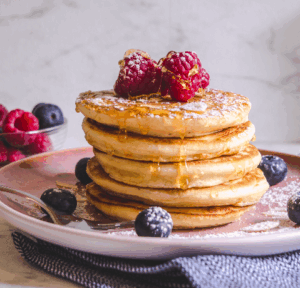 Pancakes fluffy