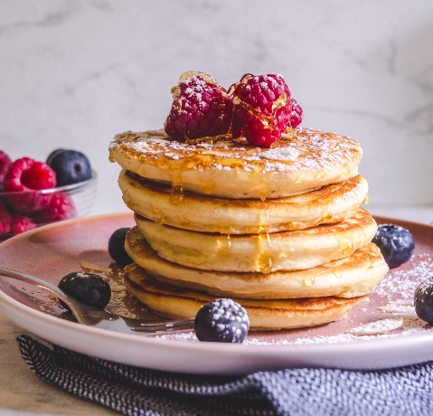Pancakes fluffy