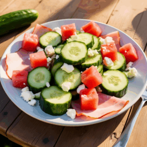 Salade pastèque feta