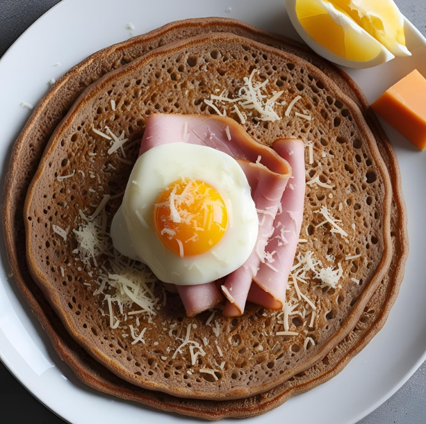 Galettes bretonnes jambon fromage oeufs