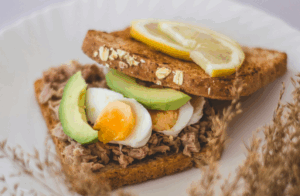 Club sandwich au thon