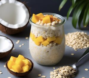 overnight oat mangue coco