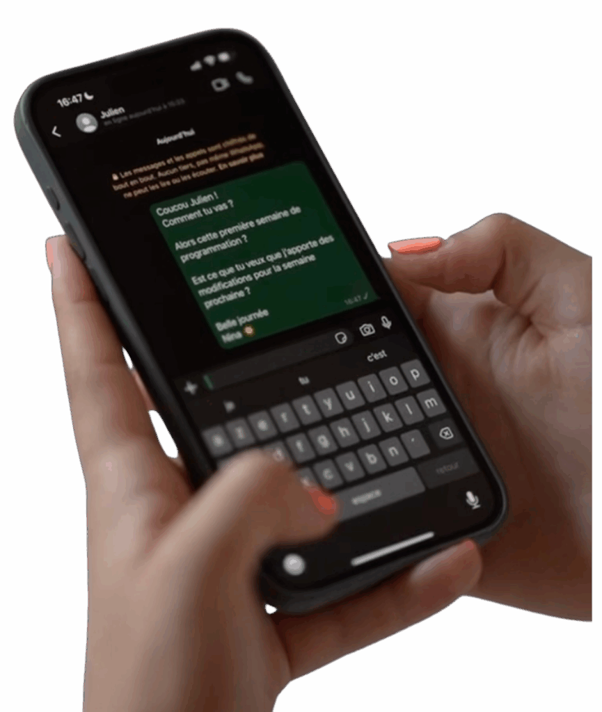 whatsapp diététicienne