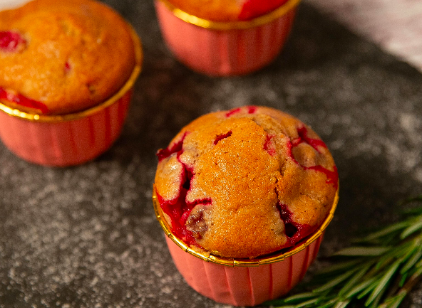 Muffin à la framboise