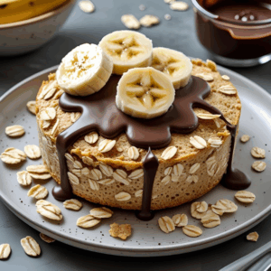 Bowl cake banane chocolat