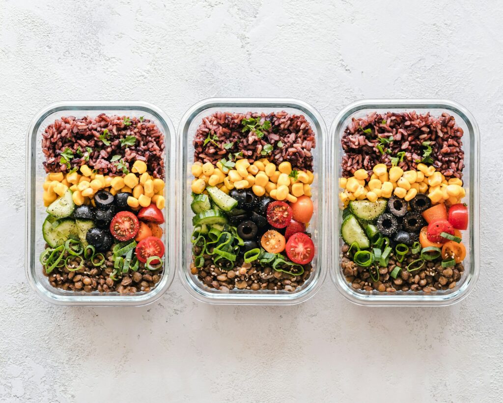 batchcooking, 3 plats préparés à l'avance