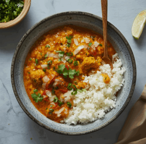 Dahl de lentille corail